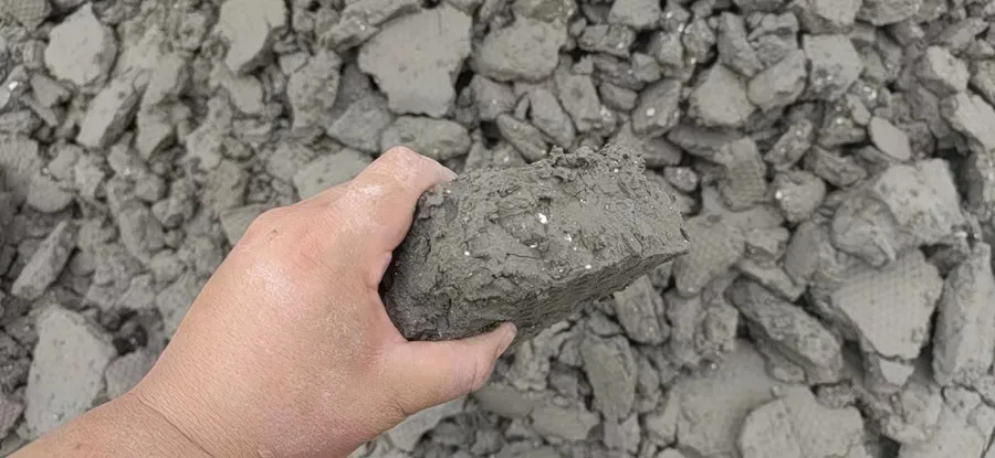 打桩污泥压滤机处理泥浆泥饼成型效果