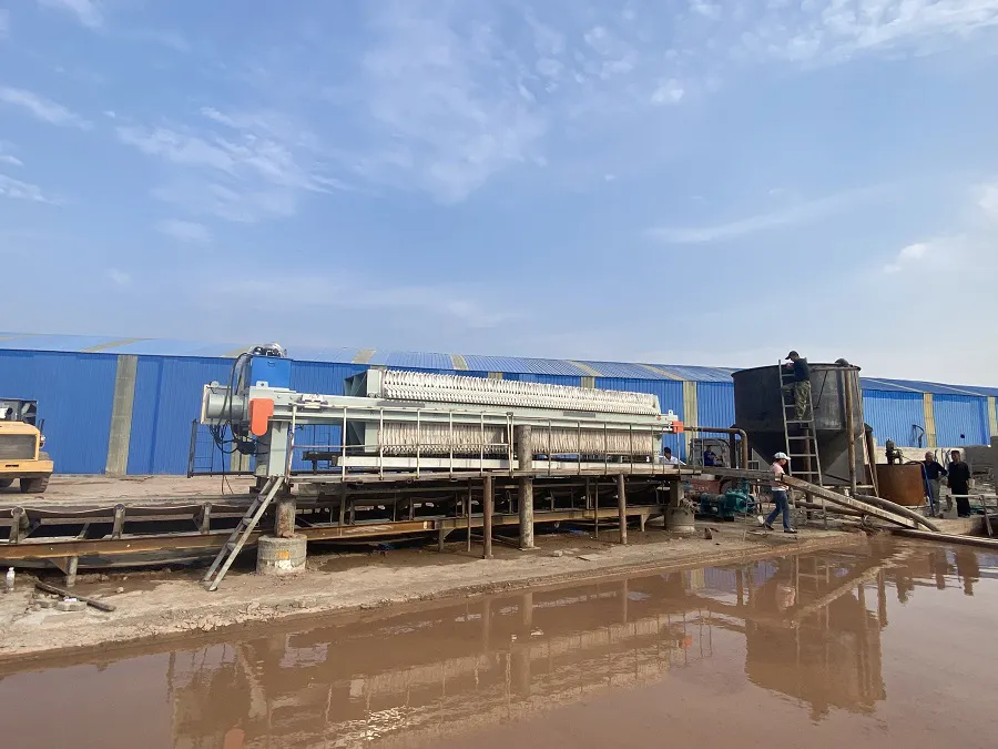洗砂污泥压滤机处理洗沙场含泥废水