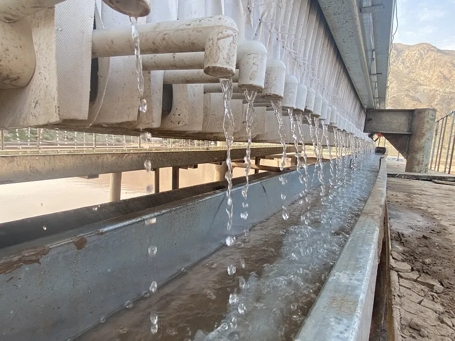 洗砂污泥压滤机处理洗沙场含泥废水处理效果