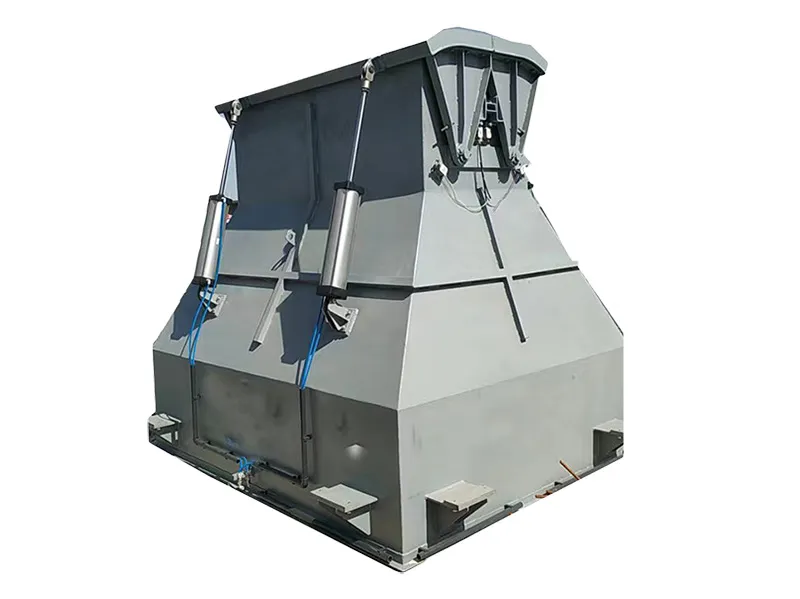 压滤机泥饼储泥斗-压滤机选配装置实拍图