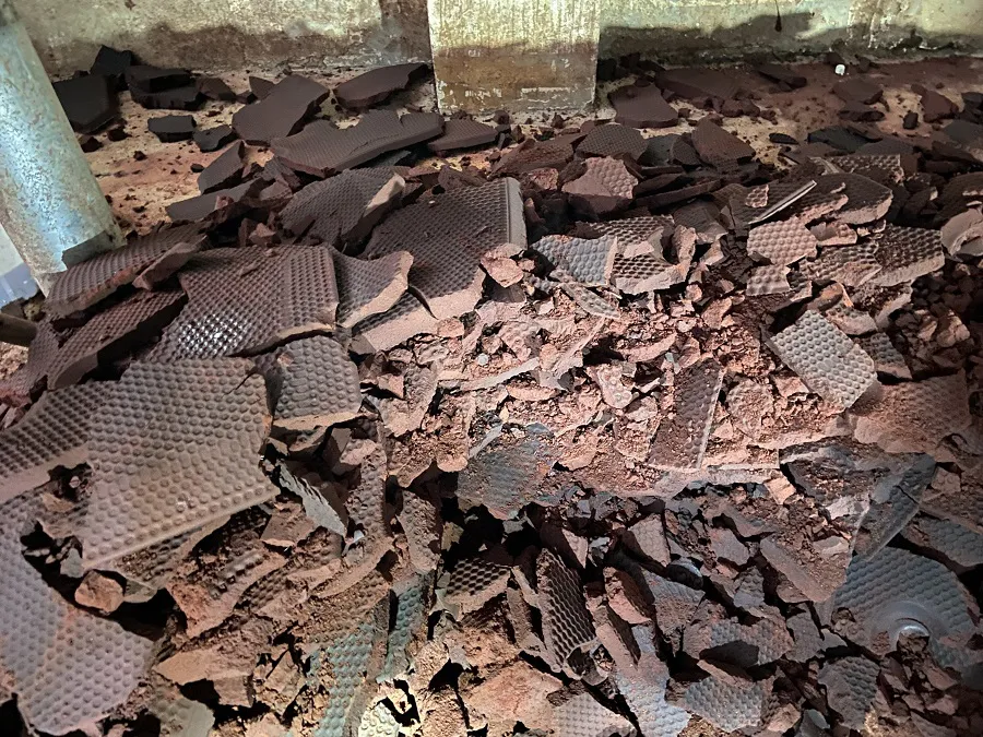 隔膜压滤机处理鸭血滤饼效果