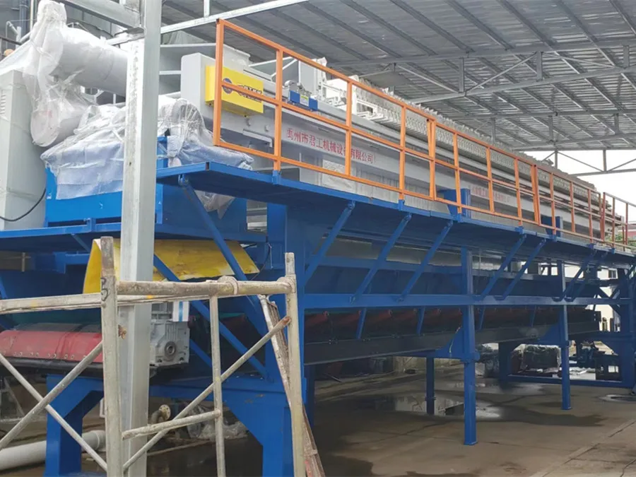 食品废水处理现场