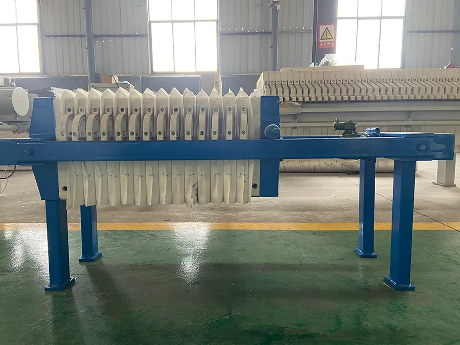 千斤顶手动压紧压滤机