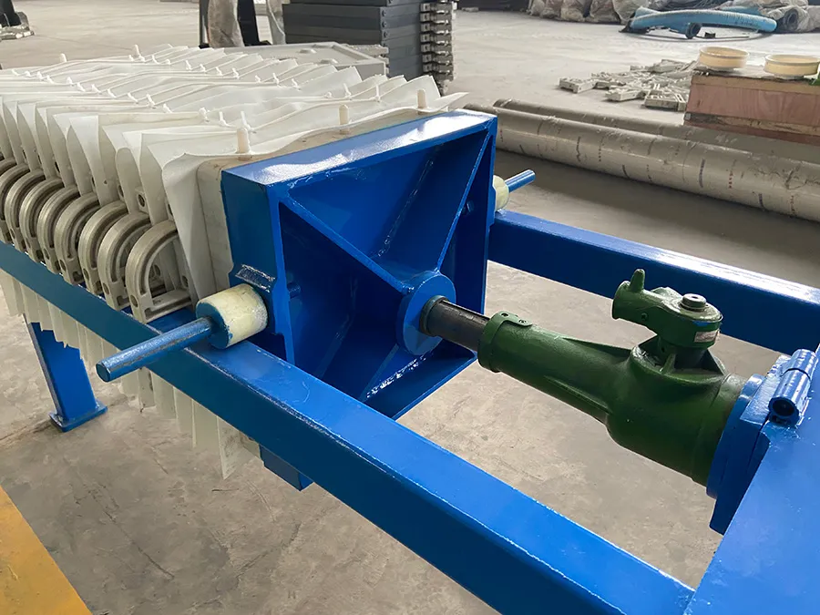 千斤顶手动压紧压滤机