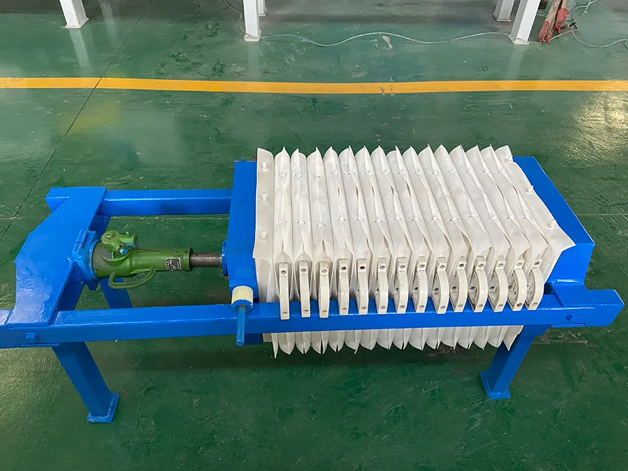 千斤顶手动压紧压滤机