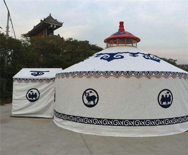 蒙古包的造型设计,轮廊、占比、节奏感等方式规